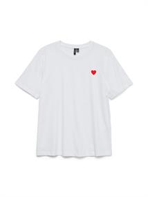 VMPAULINA AOP SS T-SHIRT GA JRS NOOS bright white2