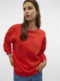 VMPERNILLE BEA LS SWEAT BOX JRS fiery red
