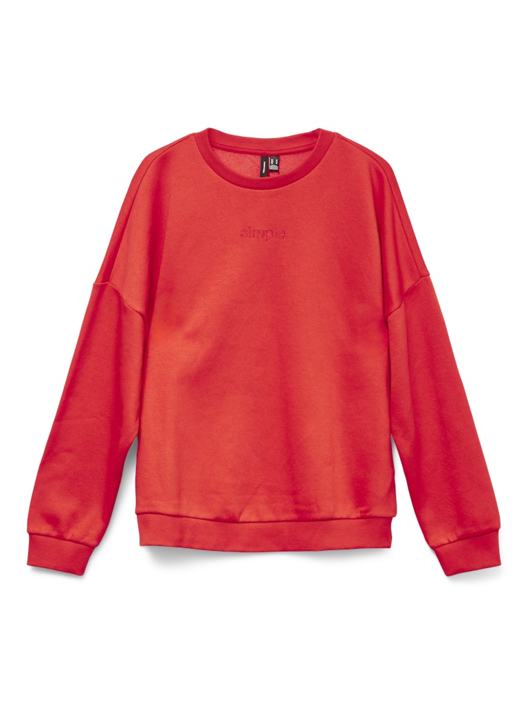 Damen Pullover Vero Moda Roter Pullover Vero Moda 10290784 Rot Kleidung  Pullover Damen 19,99 €