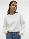 VMPERNILLE BEA LS SWEAT BOX JRS snow white