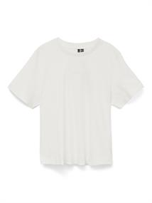 VMPERNILLE METTE SS TOP BOX JRS snow white