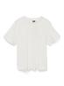 VMPERNILLE METTE SS TOP BOX JRS snow white