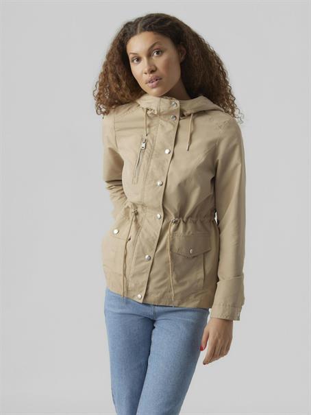 VMPERNILLEFIE SHORT PARKA travertine