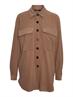 VMPILA LS OVERSHIRT JRS BF brown lentil