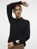 VMPIPPA LS HIGHNECK PULLOVER GA BOO black