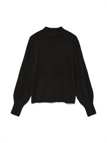 VMPIPPA LS HIGHNECK PULLOVER GA BOO black