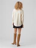 VMQUEENY LS OVERSIZE SHIRT WVN GA NOOS antique white