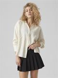 VMQUEENY LS OVERSIZE SHIRT WVN GA NOOS antique white