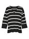 VMSABA 3/4 V-NCK STRIPE PULL GA NOOS black