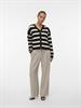 VMSABA FULL NEEDLE LS V-NECK CARDI NOOS black