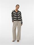 VMSABA FULL NEEDLE LS V-NECK CARDI NOOS black