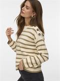 VMSABA LS O-NECK BUTTON PULLOVER GA NOOS birch2