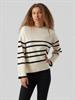 VMSABA LS O-NECK STRIPE PULLOVER GA NOOS birch-w black