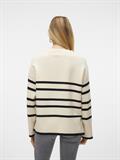 VMSABA LS O-NECK STRIPE PULLOVER GA NOOS birch-w black