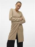VMSABA LS POCKET COATIGAN GA NOOS silver mink