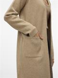 VMSABA LS POCKET COATIGAN GA NOOS silver mink