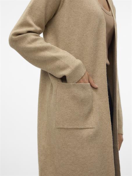 VMSABA LS POCKET COATIGAN GA NOOS silver mink