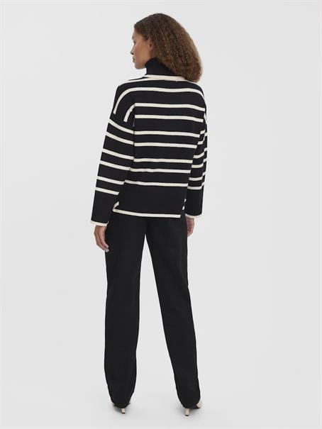 VMSABA LS ROLLNECK BLOUSE black