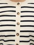 VMSABA PLAIN LS O-NECK CARDIGAN NOOS birch