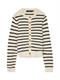 VMSABA PLAIN LS O-NECK CARDIGAN NOOS birch