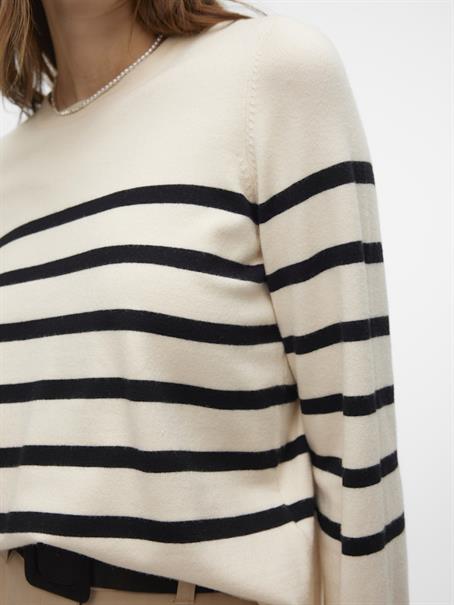 VMSABA PLAIN LS O-NECK PULLOVER GA NOOS birch