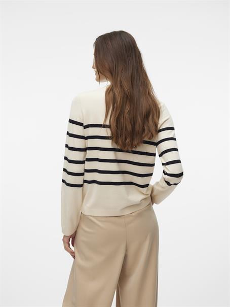 VMSABA PLAIN LS O-NECK PULLOVER GA NOOS birch
