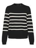 VMSABA PLAIN LS O-NECK PULLOVER GA NOOS black