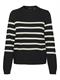 VMSABA PLAIN LS O-NECK PULLOVER GA NOOS black