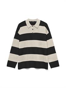 VMSABA POLONECK LS PULLOVER birch