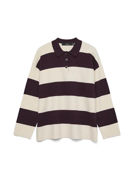 VMSABA POLONECK LS PULLOVER winetasting