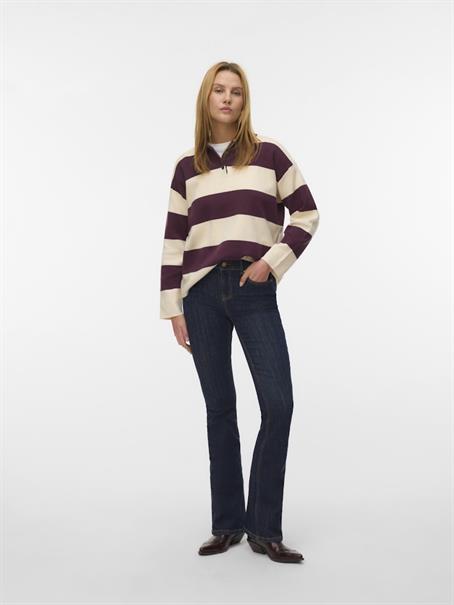 VMSABA POLONECK LS PULLOVER winetasting