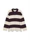 VMSABA POLONECK LS PULLOVER winetasting