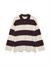 VMSABA POLONECK LS PULLOVER winetasting