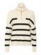 VMSABA STRIPE LS HIGHNECK BLOUSE GA NOOS birch