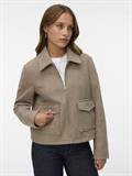 VMSAFIR SHORT JACKET GA NOOS silver mink