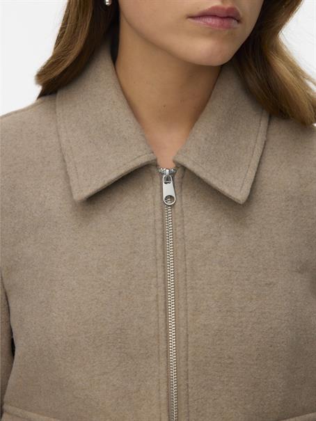 VMSAFIR SHORT JACKET GA NOOS silver mink