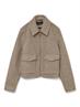 VMSAFIR SHORT JACKET GA NOOS silver mink