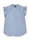VMSELMA SS FRILL TOP cashmere blue