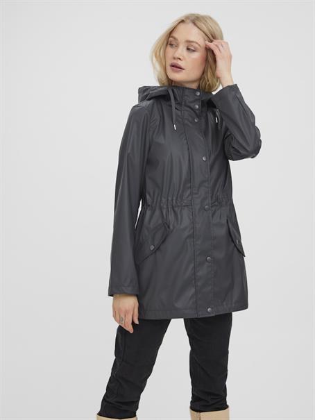 VMSHADYSOFINE COATED JACKET NOOS asphalt