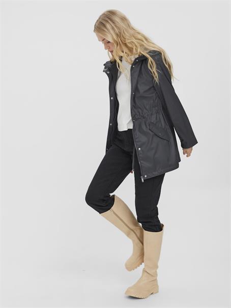 VMSHADYSOFINE COATED JACKET NOOS asphalt