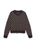 VMSHARON LS O-NECK PULLOVER BOO chocolate torte