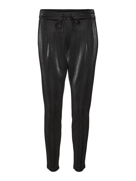 VMSIAEVA MR LOOSE SHINY STRING PANT black