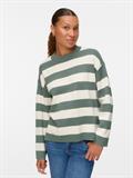 VMSILJE LS O-NECK BOXY PULLOVER NOOS laurel wreath