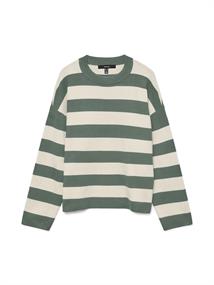 VMSILJE LS O-NECK BOXY PULLOVER NOOS laurel wreath