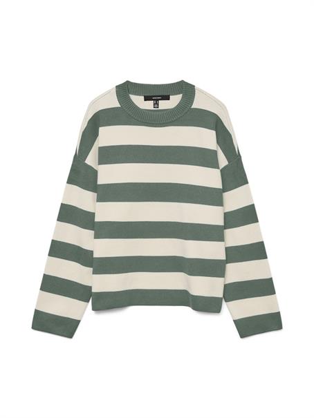 VMSILJE LS O-NECK BOXY PULLOVER NOOS laurel wreath