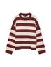 VMSILJE LS O-NECK BOXY PULLOVER NOOS syrah