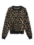VMSILJEANIMAL LS O-NCK PULLOVER GA NOOS tigers eye