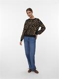 VMSILJEANIMAL LS O-NCK PULLOVER GA NOOS tigers eye