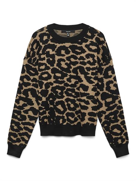VMSILJEANIMAL LS O-NCK PULLOVER GA NOOS tigers eye