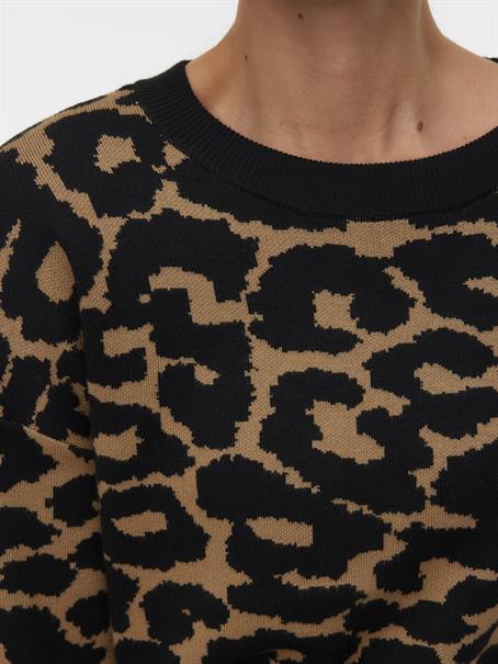 VMSILJEANIMAL LS O-NCK PULLOVER GA NOOS tigers eye